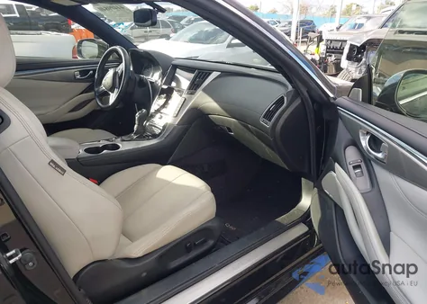 2018 Infiniti Q60 2.0T Luxe z USA, uszkodzony, nr VIN JN1CV7EK1JM200352